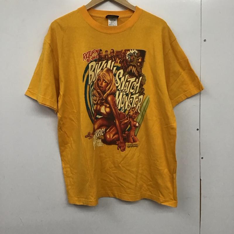【美品】エロスティカ　胸ポケ半袖カットソー　RAWローリング　Lサイズ　タグ付 美品】エロスティカ 胸ポケ半袖カットソー RAWローリング L