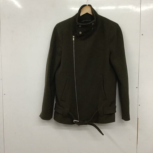 ZARA WOMAN ザラウーマン ジャケット、ブレザー ジャケット、上着 Jacket 1049/240/505 スタンドカラージャケット ライダース ショート丈【USED】【古着】【中古】10134672 ZARA WOMAN ザラウーマン ジャケット、ブレザー ジャケット、上着 Jacket 1049/240/505 スタンドカラージャケット ライダース ショート丈【USED】【古着】【中古】10134672