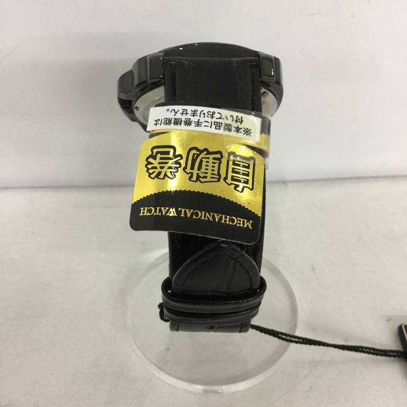 BENTLEY ベントレー アナログ（自動巻き） 腕時計 Watch Analog (Automatic, Self-winding) BT-AM077-BKB レザーバンド【USED】【古着】【中古】10134890