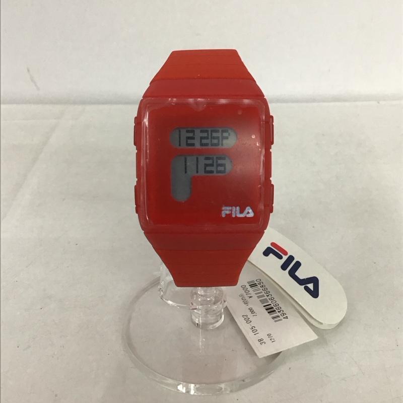 FILA フィラ デジタル 腕時計 Watch Digital【USED】【古着】【中古】10135252(2)