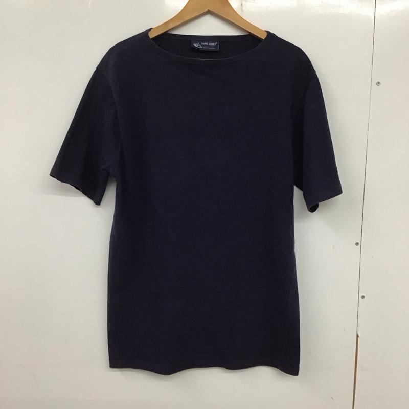 フランス製 セントジェームス T6 黒無地 Tシャツ カットソー フランス製 セントジェームス T6 黒無地 Tシャツ カットソー