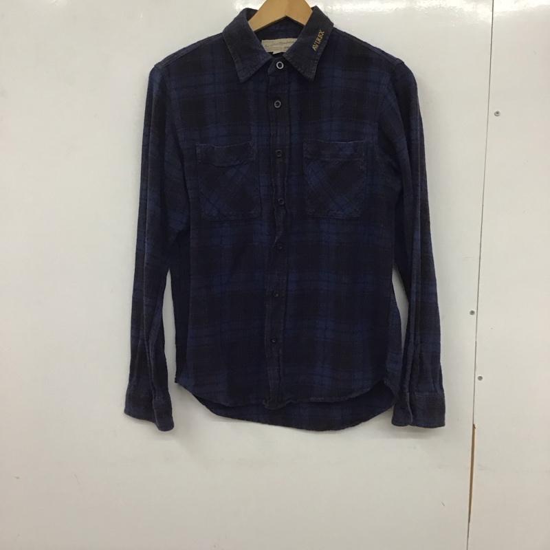 AVIREX アヴィレックス 長袖 シャツ、ブラウス Shirt, Blouse 長袖シャツ チェックシャツ カラーシャツ【USED】【古着】【中古】10135880
