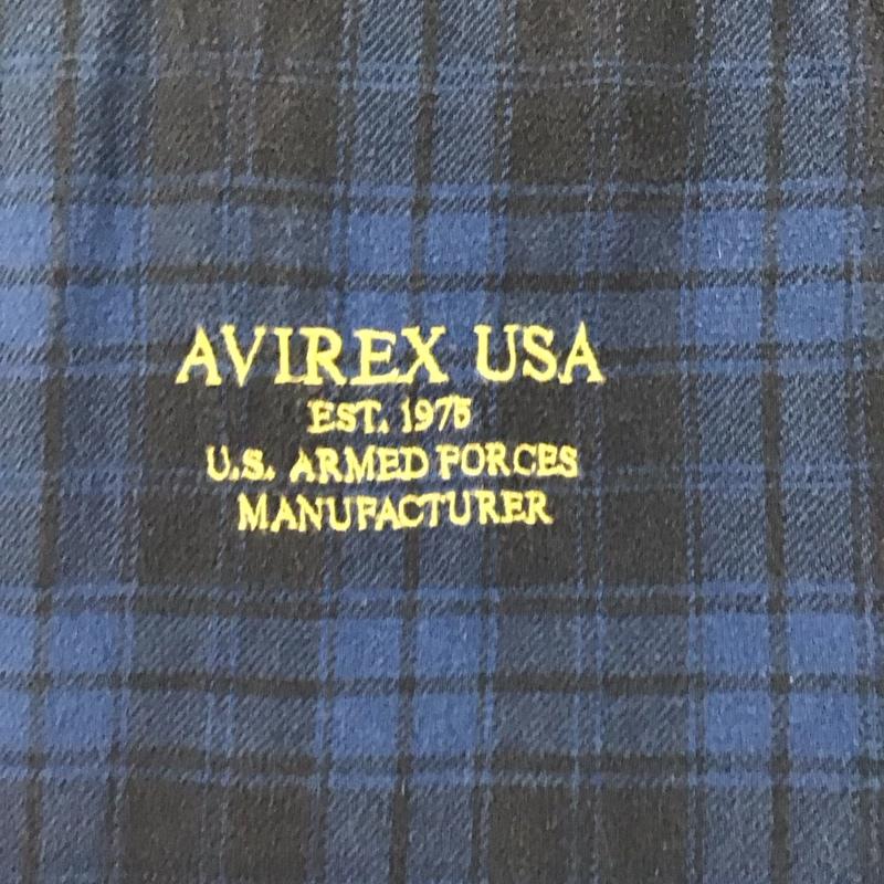 AVIREX アヴィレックス 長袖 シャツ、ブラウス Shirt, Blouse 長袖シャツ チェックシャツ カラーシャツ【USED】【古着】【中古】10135880