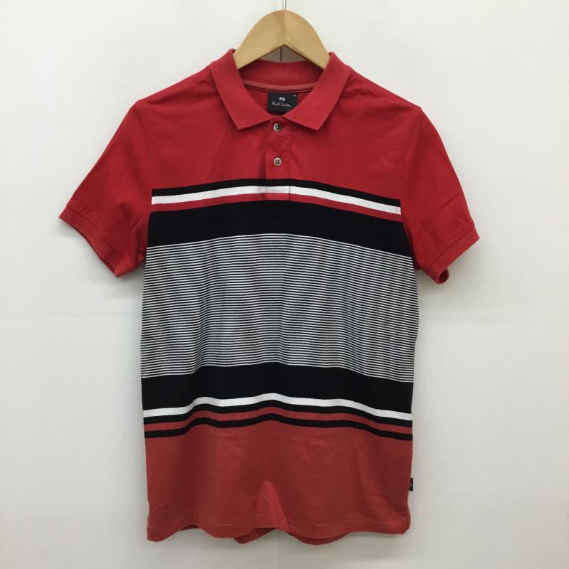 新品・限定品☆ポール・スミス【GOLF】ボーダーポロシャツ☆赤＆茶☆Lサイズ 新品・限定品☆ポール・スミス【GOLF】ボーダーポロシャツ☆赤