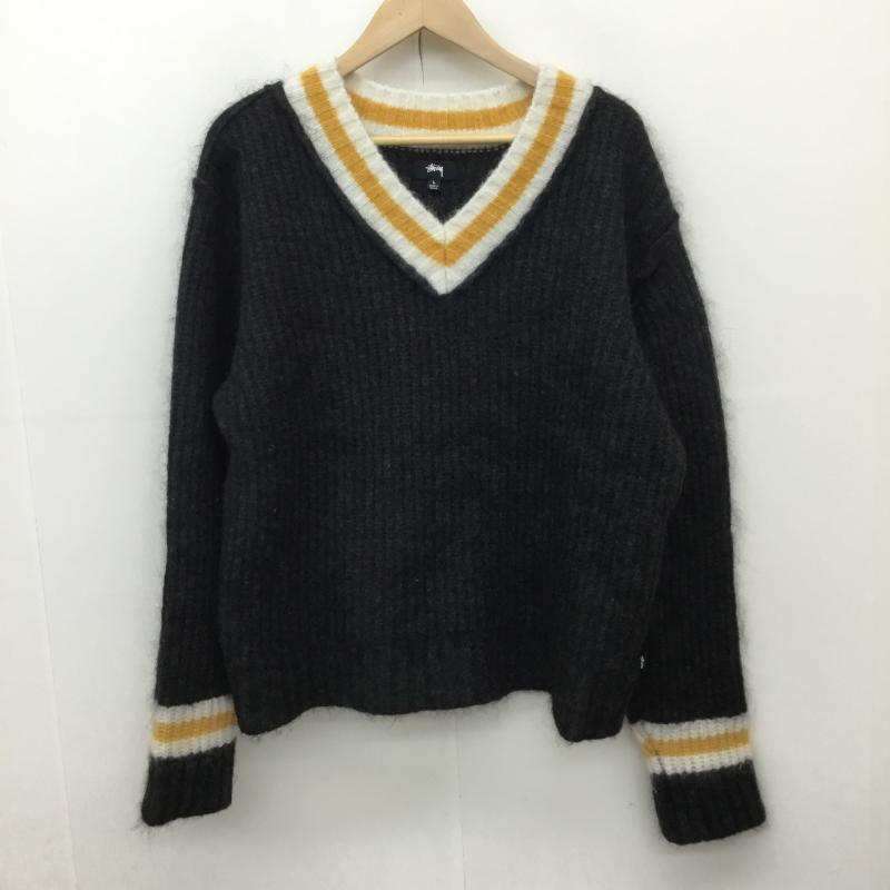 STUSSY ステューシー 長袖 ニット、セーター Knit, Sweater MOHAIR TENNIS モヘア テニスセーター【USE..