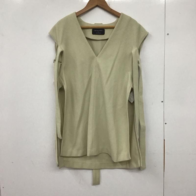 UNITED TOKYO ʥƥåɥȥ祦 ٥ ٥ Vest 500557002 Vneck side belt vestUSEDۡڸۡš10137411