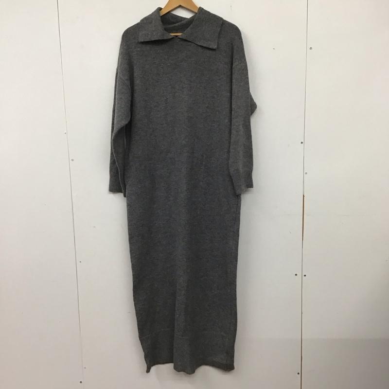 select MOCA セレクトモカ ロングスカート ワンピース One-Piece Long Skirt 30001659 ポロニットロングワンピース【USED】【古着】【中古】10137457