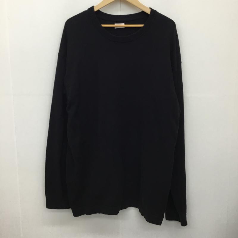 【未使用・24AW】ロンハーマン/ニットセーター/クルーネック/ブラック/L 2025年最新】Ron Herman カラー：ブラック系 ニット・セーターの
