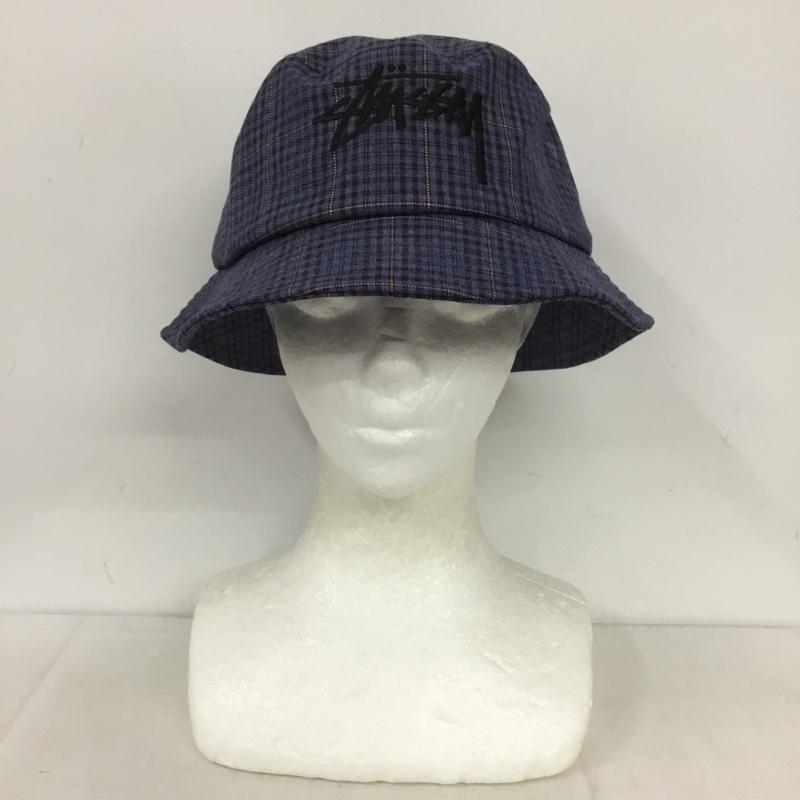 old stussy hat バケハ　ハット　古着　ビンテージ　チェック old stussy hat バケハ ハット 古着 ビンテージ チェック