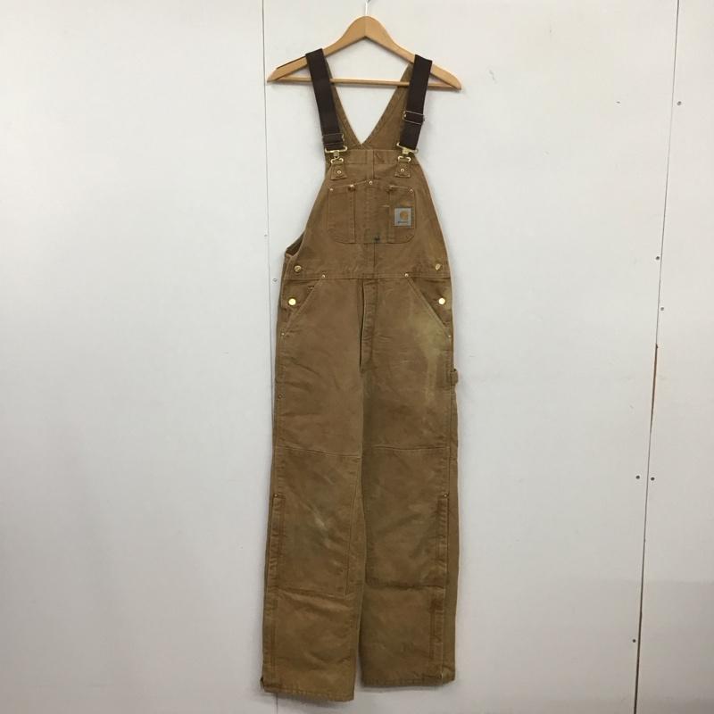 Carhartt カーハート サロペット、オーバーオール サロペット・オーバーオール Overall R02 BRN ダックビブオーバーオール【USED】【古着】【中古】10138675