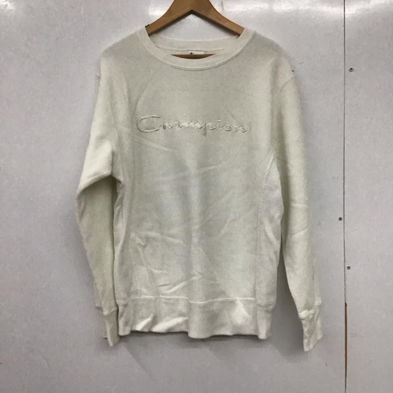 Champion チャンピオン 長袖 トレーナー Sweat, Sweatshirt c8-n050 リバースウィーブ スクリプトロゴ スウェット【USED】【古着】【中古】10138763(4)
