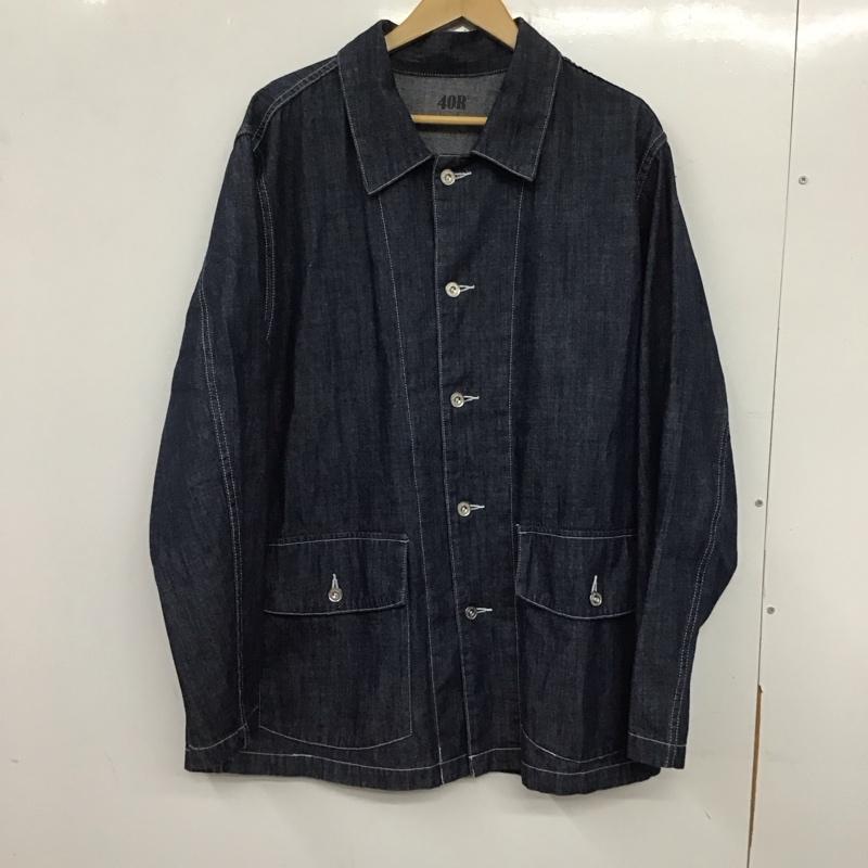 HOUSTON ヒューストン ジャケット、ブレザー ジャケット、上着 Jacket デニムジャケット Gジャン アウター カジュアルジャケット【USED】【古着】【中古】10140310(4)