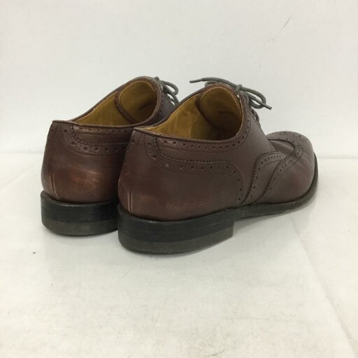 REGAL リーガル 革靴 革靴 Leather Shoes J165 ウィングチップ メダリオン ビジネスシューズ 25.5【USED】【古着】【中古】10140428