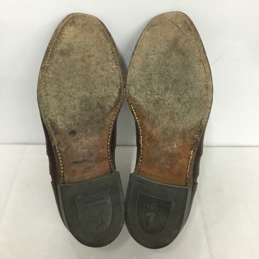REGAL リーガル 革靴 革靴 Leather Shoes J165 ウィングチップ メダリオン ビジネスシューズ 25.5【USED】【古着】【中古】10140428