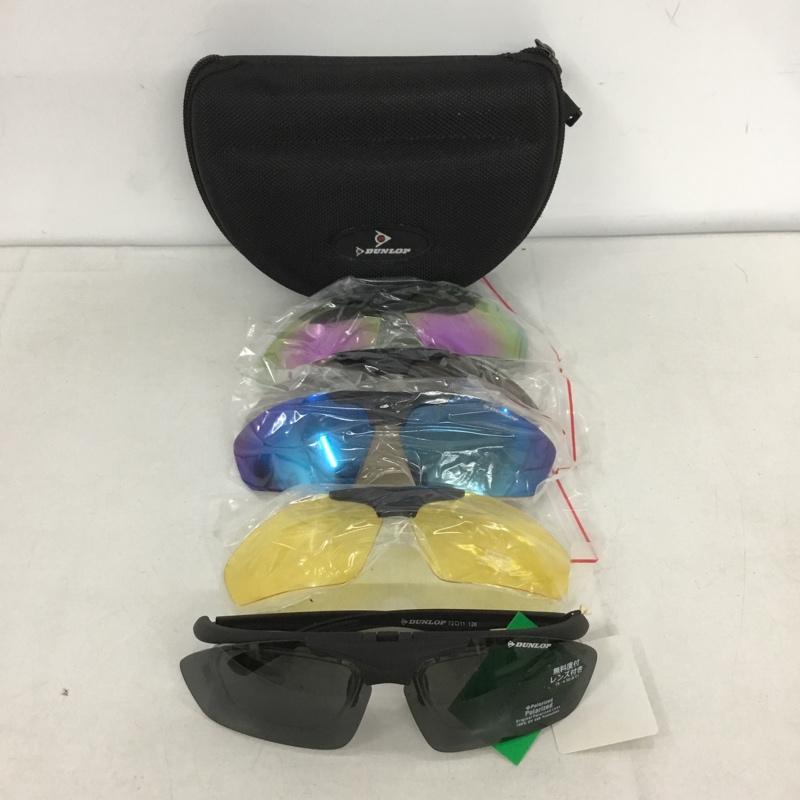 DUNLOP ダンロップ サングラス めがね・サングラス Sun Glasses DU-010 スポーツサングラス ミラーレンズ【USED】【古着】【中古】10140528(4)