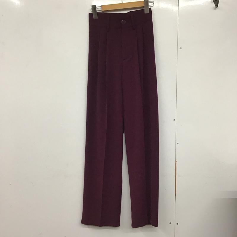 me+em select ミームセレクト スラックス パンツ Pants, Trousers Slacks スラックスパンツ スリムパンツ ストレッチパンツ センタータックパンツ【USED】【古着】【中古】10142689