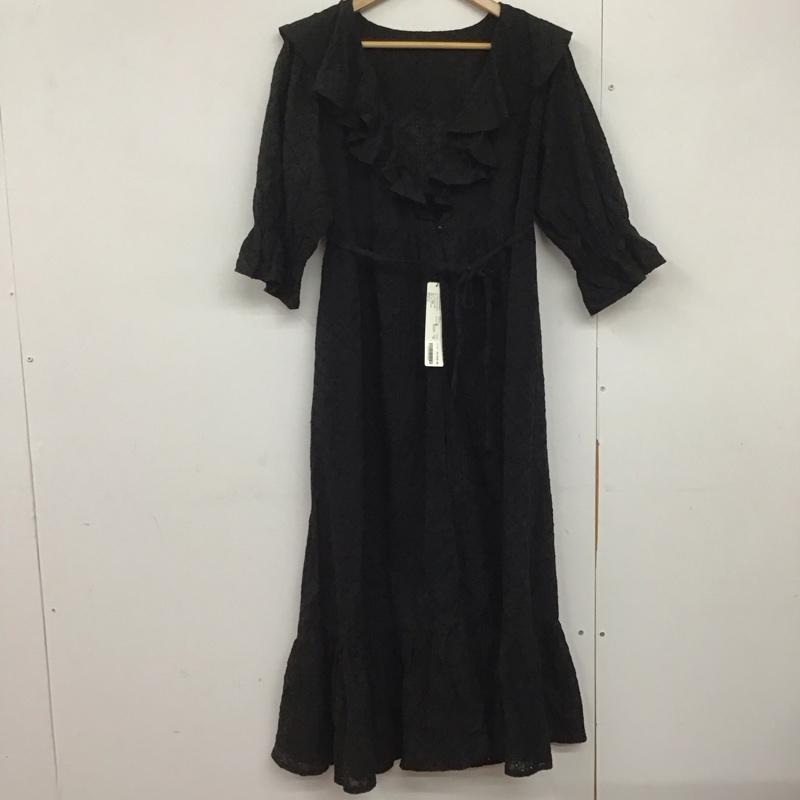 ヘザー Heather 【表記サイズ：FREE】 黒 / ブラック 刺繍