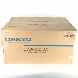 【未開封】 オンキョー / ONKYO シアタースピーカー UWA-205 スピーカー 2004年 木目調 54Y0932275 30013258