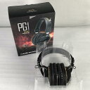 【中古品】 オーディオテクニカ / audio-technica ゲーム用ヘッドセット ATH-PG1 オーバーヘッド イヤホン・ヘッドホン 2014年製 ブラ...