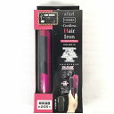 【未開封・中古品】 マクロス / macros コードレスヘアアイロン MEBL-48PK USB充電式・ストレート ヘアアイロン 2017年 150g USB充電式(USB接続コード、USB接続ACアダプタ付属) 約205℃ ピンク 30015696(2)