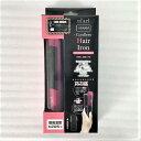 【未開封・中古品】 マクロス / MACROSS コードレスヘアアイロン MEBL-48PK USB充電式 ヘアアイロン 165℃、185℃、205℃(3段階)...