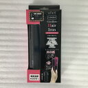 【未開封・中古品】 マクロス / macros コードレスヘアアイロン MEBL-48BK USB充電式・ストレート ヘアアイロン 2017年 150g USB充電式(USB接続コード、USB接続ACアダプタ付属) 約205℃ ブラック 30015789