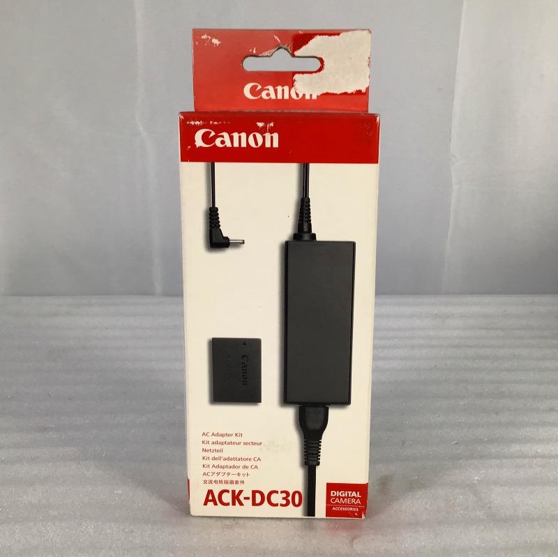 【未開封・中古品】 キヤノン / Canon ACアダプターキット ACK-DC30 IXYシリーズ・PowerShotシリーズ用 アクセサリー 2006年 30016439