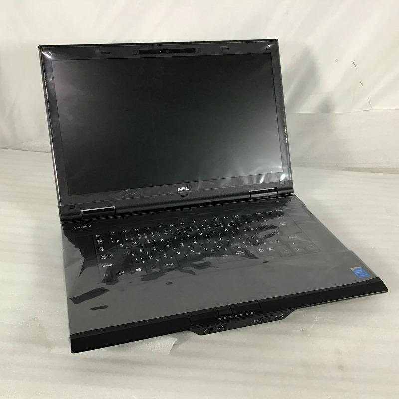 【中古品】 日本電気 / NEC VersaPro VK27MX-M PC-VK27MXZNM ノートPC 2015年製 15.6インチ （1366×768） Windows10 Home Intel Coire i5-4310M 2.70GHz HDD:500Gb 4GB DVD-ROM USB3.0×4 USB2.0×1 HDMI D-sub PCカード SDカード WPS Office あり 30017073