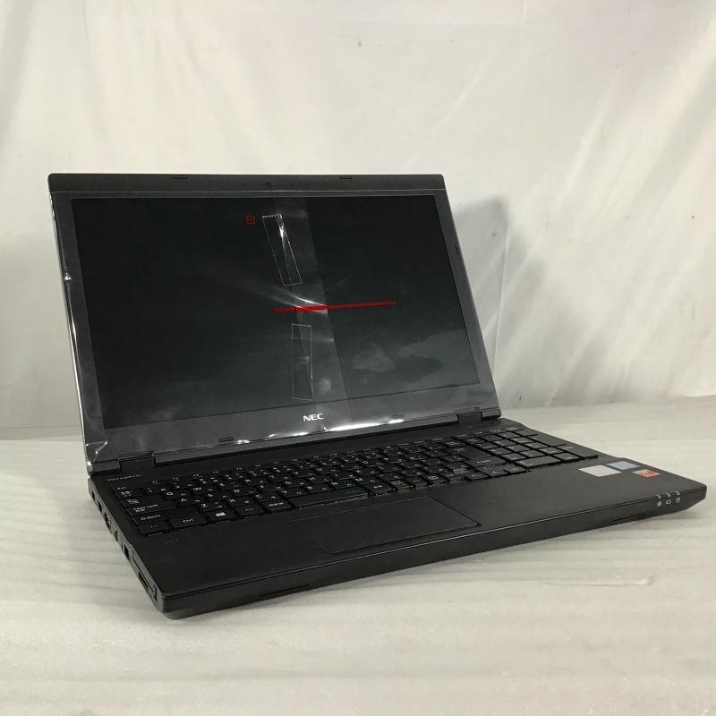 【中古品】 日本電気 / NEC VersaPro VK23TX-T PC-VK23TXZGT ノートPC 2017年製 15.6インチ （1366×768） ノングレア Windows10 Home Intel Core i5-6200U 2.30GHz HDD:500GB 8GB DVD-ROM USB3.0×5 HDMI VGA WPS Office2 なし 30017087