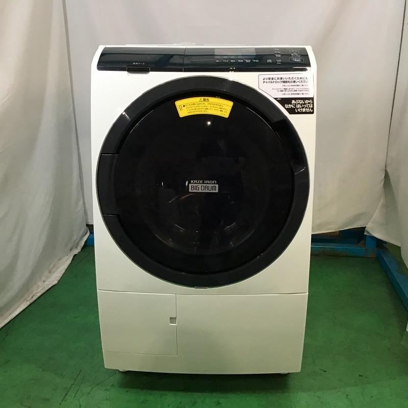 【中古品】 日立 / HITACHI ドラム式洗濯乾燥機 BD-SG100EL 左開き ヒートリサイクル乾燥 ドラム式洗濯乾燥機 2019年製 10 kg 6 kg 78 L 45/165 分 ほぐし脱水 、シワ取り機能、自動おそうじ、カビ取り機能 77 kg ホワイト 9009237 30017092