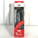 【未開封・中古品】 キング / king レインボー8段三脚 NEW2AKRB8 ケース付属 アクセサリー 2016年 8段 415g ガンメタリック 30017362
