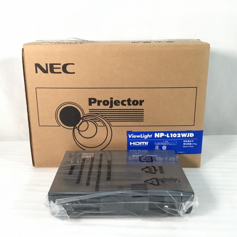 【未使用中古品】 日本電気 / NEC ViewLight データプロジェクター NP-L102WJD ビジネス(業務用) 2016年製 30017998