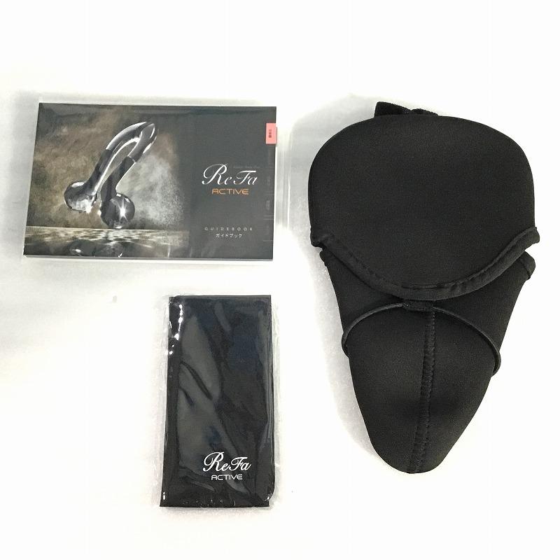 【中古品】 MTG ReFa ACTIVE（リファ アクティブ）ブラック RF-AC1929B-N 美顔ローラー 美顔器 2014年 30018451