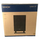 【未使用中古品】 デノン / DENON アンプ内蔵バスレフ型サブウーハー DSW-37 ウーハー ウーファー 2016年木目系 30019265