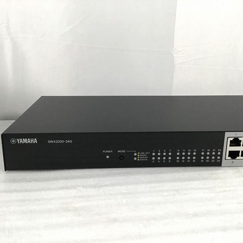 【未使用中古品】 ヤマハ / YAMAHA スイッチングハブ SWX2200-24G 2011年 30019289
