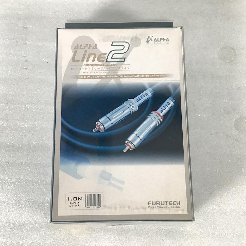 【未使用中古品】 フルテック / FURUTECH ALPHA LINE2 RCAケーブル/1.0m Alpha Line 2 バランスタイプ ..