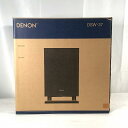 【未使用中古品】 デノン / DENON アンプ内蔵バスレフ型サブウーハー DSW-37 ウーファー 2016年 木目系 30019534