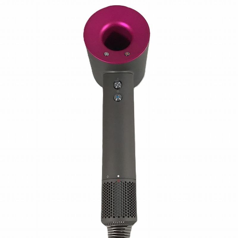 【中古品】 ダイソン / Dyson HD08 ULF IIF N HD08 ULF IIF N マイナスイオン ドライヤー 2021年製 P3E-JP-PNJ2406A アイアン / フューシャ 1200W 720g 30019906