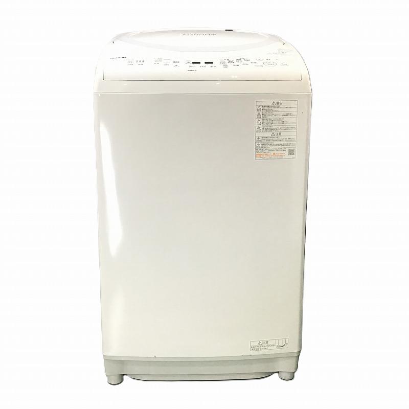 【中古品】 東芝 / TOSHIBA ZABOON AW-8V9 上開き ヒーター乾燥 洗濯乾燥機 2021年製 8kg 131161AS グ..