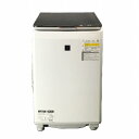 【中古品】 シャープ / SHARP ES-PW10D 上開き ヒーター乾燥 穴なし槽 洗濯乾燥機 2020年製 10kg 5kg 1003129 ブラウン系 ...