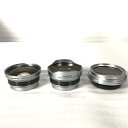 【中古品】 オリンパス / OLYMPUS マクロコンバーターレンズセット 3CON-P01 フィッシュアイ/ワイド/マクロ(3種類) 2011年 MCON-P...