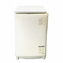 【中古品】 東芝 / TOSHIBA ZABOON AW-9SV7 上開きヒーター乾燥 洗濯乾燥機 2019年製 710988RT グランホワイト 300201...