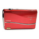 【中古品】 富士フィルム / FUJIFILM FinePix Z800EXR コンパクトデジタルカメラ デジタルカメラ本体 2010年 1200万画素 レッド...