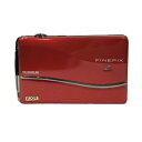 【中古品】 富士フィルム / FUJIFILM FinePix Z800EXR コンパトデジタルカメラ デジタルカメラ本体 2010年 1200万画素 レッド ...