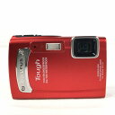 【中古品】 オリンパス / OLYMPUS デジタルカメラ TG-310 2011年 1400万画素 レッド 3.6 倍 30020201