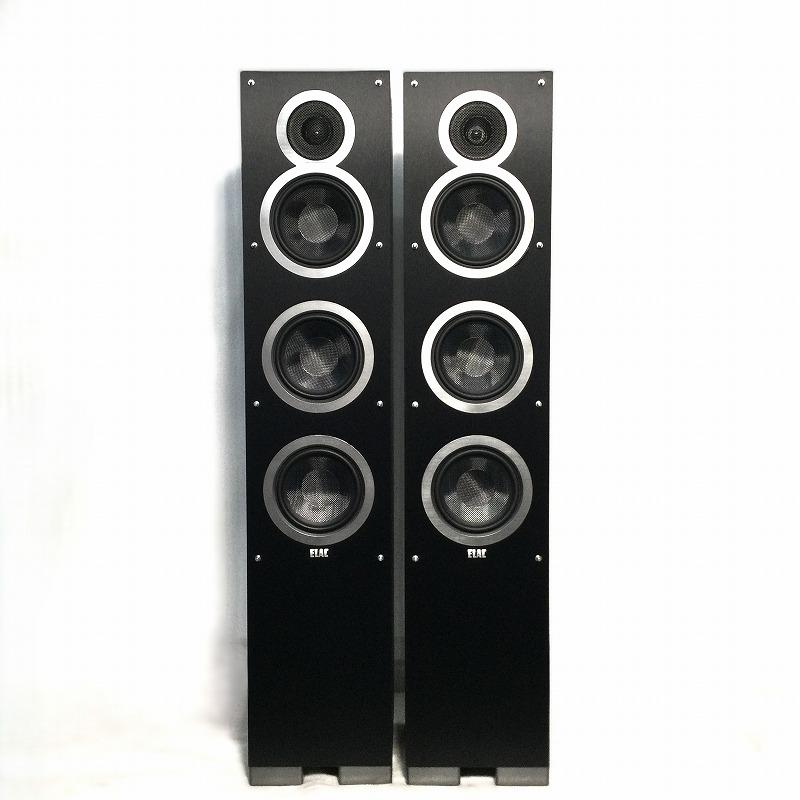 【中古品】 エラック / ELAC フロアスタンディングスピーカー (ペア) DEBOUT F5 トールボーイ型 ステレオスピーカー ブラックビニール 2.5WAY 30020405