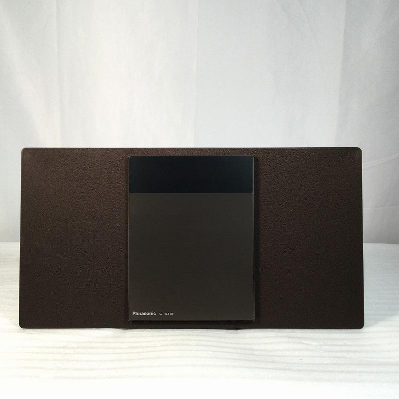 【中古品】 パナソニック / Panasonic コンパクトステレオシステム SC-HC410 一体型ミニコンポ 2019年製 ブラウン 一体型 30020436