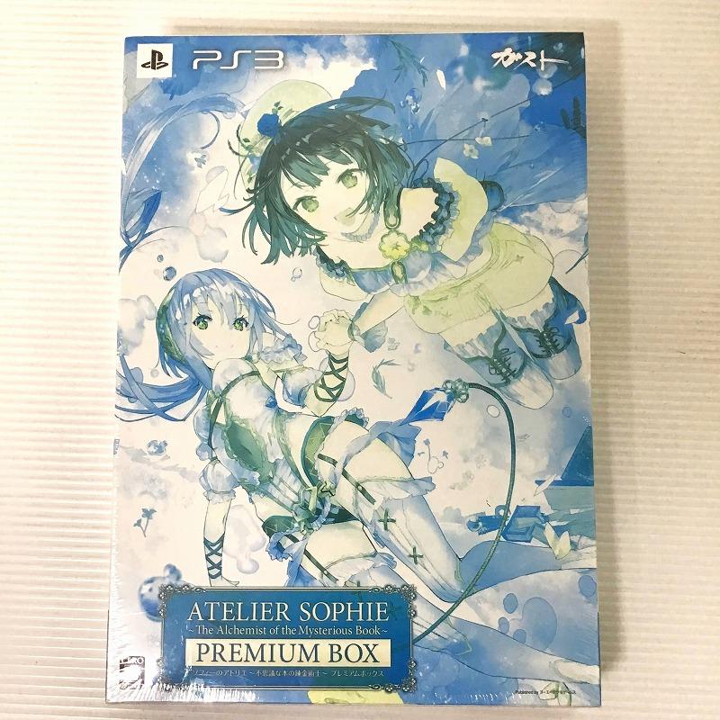 メーカー名コーエーテクモゲームス / KOEI TECMO製品名ソフィーのアトリエ～不思議な本の錬金術師～プレミアムボックスタイプPS3発売年2015年付属品欠品はございません。全て揃っております。商品状態A 状態良好未開封の中古品です。 表面に日焼けやへこみがございます。備考状態ランクN 未開封品未開封品（展示品含む）。検品等の為に開封品もあり。A 状態良好使用感があまりなく、状態良好な中古品。B 一般的な中古通常使用に伴う汚れや傷、日焼け等があるもの。C 使用感の目立つ中古使用感があり、汚れや傷が目立つもの。D 難あり中古使用に支障のない程度の傷・破損があるもの。J ジャンク故障や破損、重要パーツの欠品等があるもの。※状態ランクはあくまで当店による基準となりますので、目安としてお考えください。※当店の商品は一部店頭でも販売しております。ご注文時に在庫ありとなっていた場合でも売り切れの際はご注文をキャンセルさせていただくこともございますので、予めご了承ください。