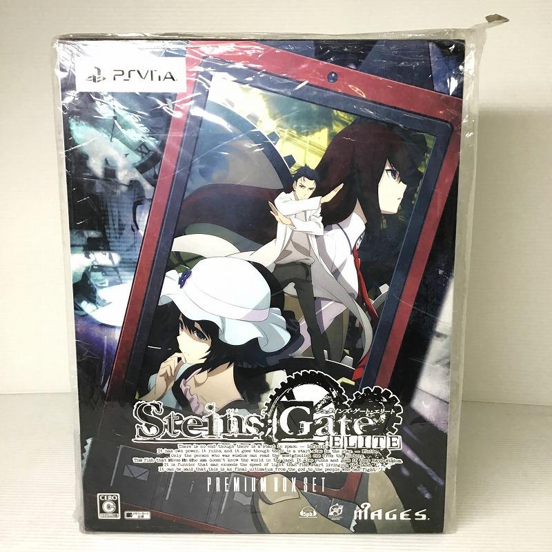 【未開封中古品】 5pb. / 5pb. STEINS;GATE ELITE プレミアムボックスセット PS VITA ゲームソフト 2018年 30020551