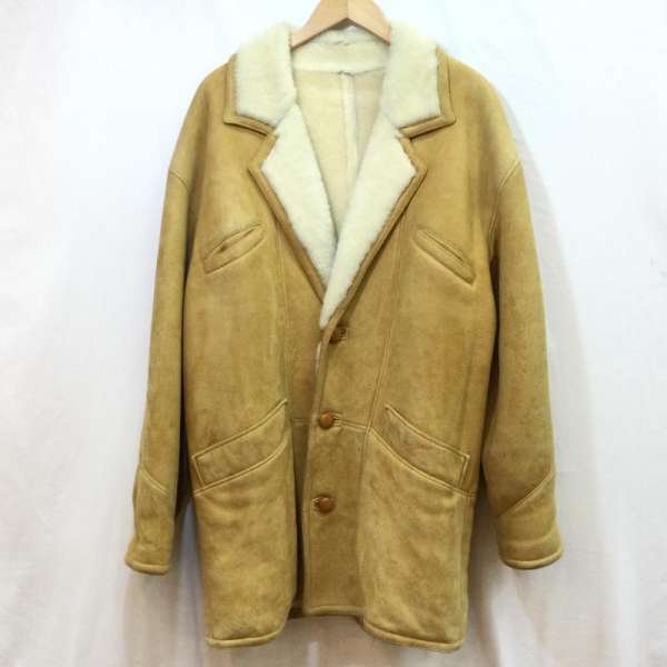古着 SHEARLING シャーリング ムートン コート 46 イタリア製 メンズ 46【USED】【古着】【中古】50097601